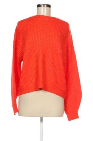 Дамски пуловер Pieces, Размер S, Цвят Оранжев, Цена 24,30 лв.