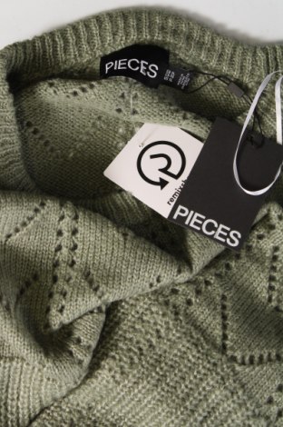 Damski sweter Pieces, Rozmiar XL, Kolor Zielony, Cena 50,38 zł
