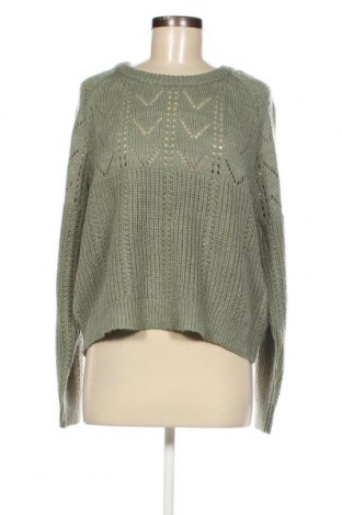 Γυναικείο πουλόβερ Pieces, Μέγεθος XL, Χρώμα Πράσινο, Τιμή 8,91 €