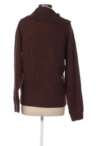 Дамски пуловер Pieces, Размер M, Цвят Кафяв, Цена 16,74 лв.