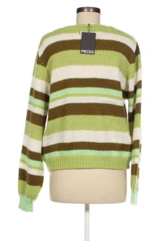 Дамски пуловер Pieces, Размер L, Цвят Многоцветен, Цена 16,74 лв.