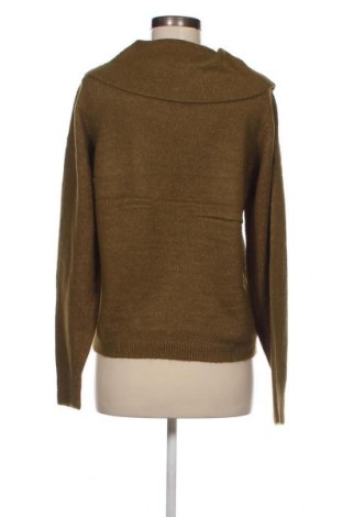 Γυναικείο πουλόβερ Pieces, Μέγεθος M, Χρώμα Πράσινο, Τιμή 10,58 €