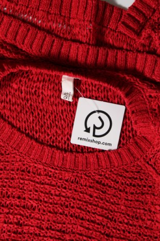 Damski sweter Q/S by S.Oliver, Rozmiar M, Kolor Czerwony, Cena 92,76 zł