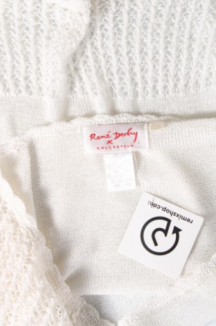 Дамски пуловер Rene Derhy, Размер M, Цвят Бял, Цена 19,95 лв.