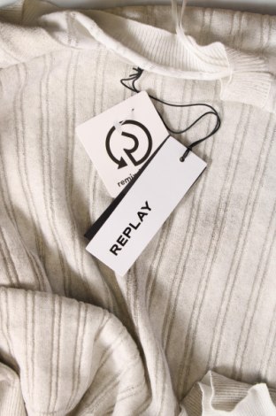 Γυναικείο πουλόβερ Replay, Μέγεθος S, Χρώμα Γκρί, Τιμή 49,23 €