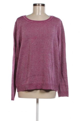 Γυναικείο πουλόβερ Rockmans, Μέγεθος XL, Χρώμα Ρόζ , Τιμή 26,91 €