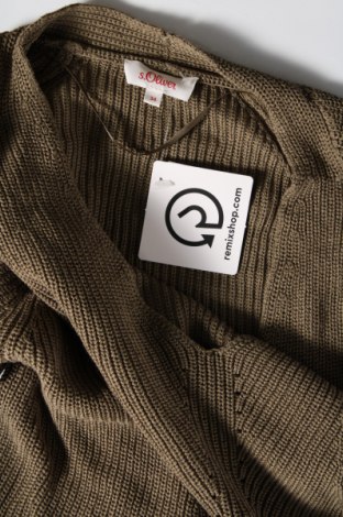 Γυναικείο πουλόβερ S.Oliver, Μέγεθος XS, Χρώμα Πράσινο, Τιμή 2,69 €