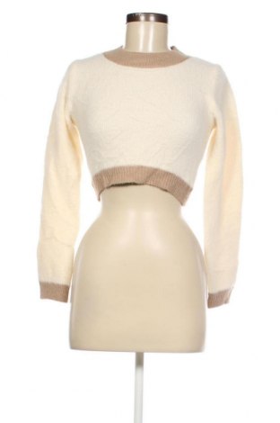 Дамски пуловер SHEIN, Размер M, Цвят Екрю, Цена 17,94 лв.