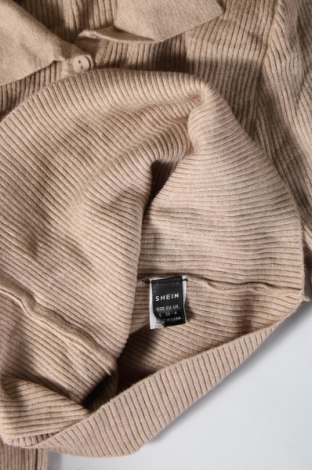 Дамски пуловер SHEIN, Размер S, Цвят Бежов, Цена 29,00 лв.
