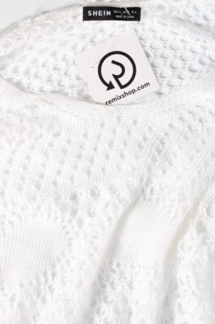 Γυναικείο πουλόβερ SHEIN, Μέγεθος M, Χρώμα Λευκό, Τιμή 3,59 €