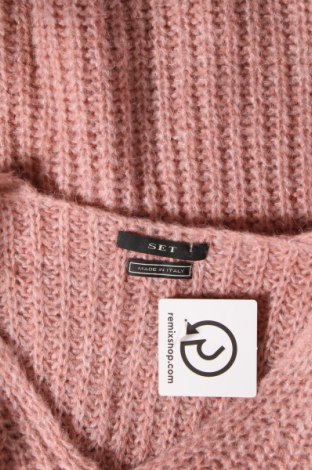 Дамски пуловер Set, Размер XS, Цвят Розов, Цена 18,04 лв.