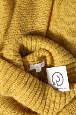 Дамски пуловер Solar, Размер XL, Цвят Жълт, Цена 9,22 лв.