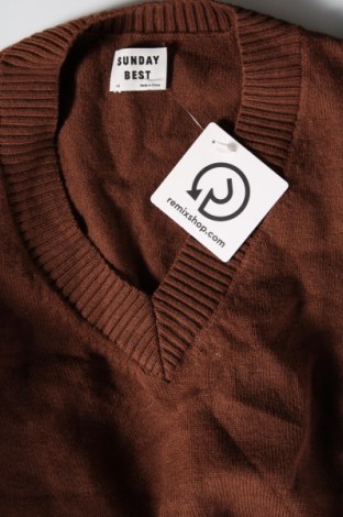 Γυναικείο πουλόβερ Sunday Best, Μέγεθος XS, Χρώμα Καφέ, Τιμή 8,07 €