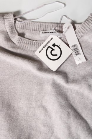 Γυναικείο πουλόβερ Tally Weijl, Μέγεθος L, Χρώμα Γκρί, Τιμή 8,77 €