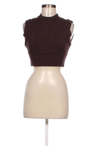 Γυναικείο πουλόβερ Tally Weijl, Μέγεθος XS, Χρώμα Καφέ, Τιμή 2,37 €