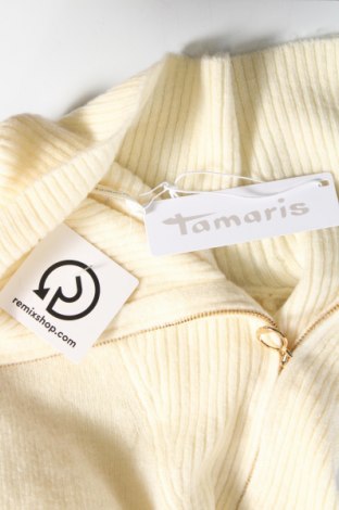 Damenpullover Tamaris, Größe S, Farbe Ecru, Preis € 24,67