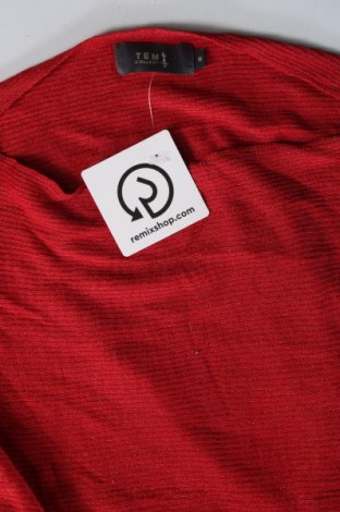 Damenpullover Temt, Größe M, Farbe Rot, Preis 3,83 €