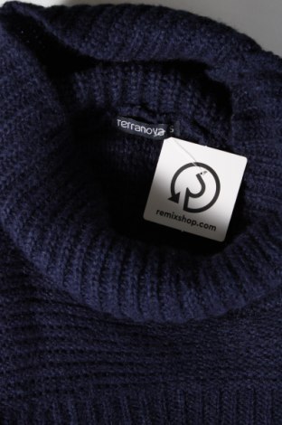 Γυναικείο πουλόβερ Terranova, Μέγεθος S, Χρώμα Μπλέ, Τιμή 8,16 €