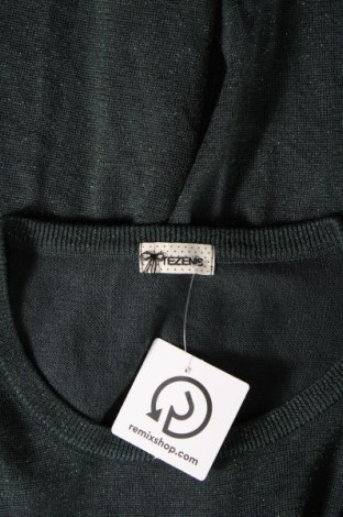 Дамски пуловер Tezenis, Размер XL, Цвят Зелен, Цена 29,15 лв.