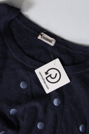Γυναικείο πουλόβερ Tezenis, Μέγεθος M, Χρώμα Μπλέ, Τιμή 6,23 €