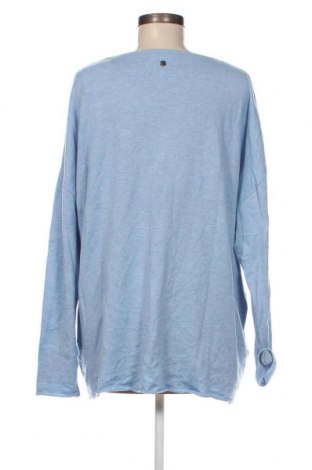 Γυναικείο πουλόβερ Triangle By s.Oliver, Μέγεθος XL, Χρώμα Μπλέ, Τιμή 9,69 €