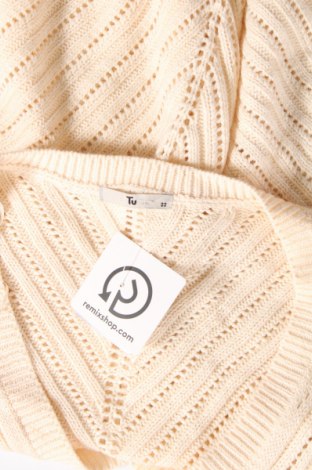 Дамски пуловер Tu, Размер 3XL, Цвят Бежов, Цена 8,12 лв.