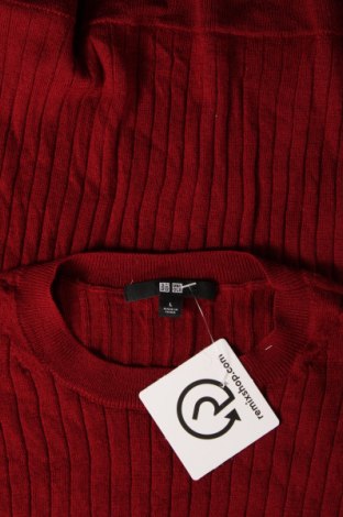 Damenpullover Uniqlo, Größe L, Farbe Rot, Preis 7,09 €