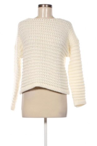 Γυναικείο πουλόβερ United Colors Of Benetton, Μέγεθος XS, Χρώμα Λευκό, Τιμή 8,07 €
