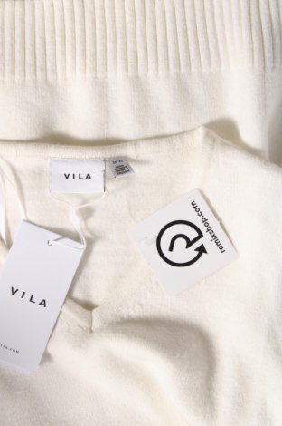 Дамски пуловер VILA, Размер XS, Цвят Бял, Цена 21,06 лв.
