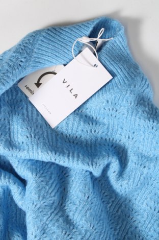 Дамски пуловер VILA, Размер XL, Цвят Син, Цена 17,82 лв.