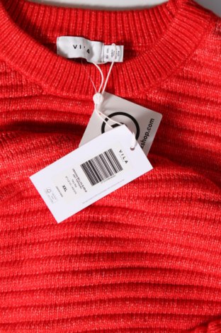 Дамски пуловер VILA, Размер XXL, Цвят Червен, Цена 27,00 лв.