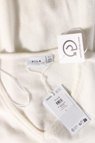 Дамски пуловер VILA, Размер L, Цвят Бял, Цена 18,90 лв.