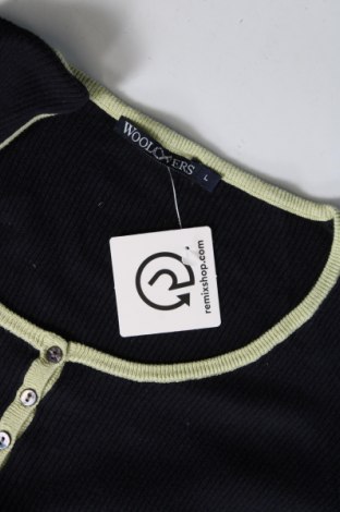 Γυναικείο πουλόβερ WoolOvers, Μέγεθος L, Χρώμα Μπλέ, Τιμή 25,16 €