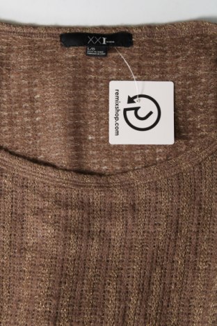 Γυναικείο πουλόβερ Xxi, Μέγεθος L, Χρώμα Καφέ, Τιμή 3,05 €