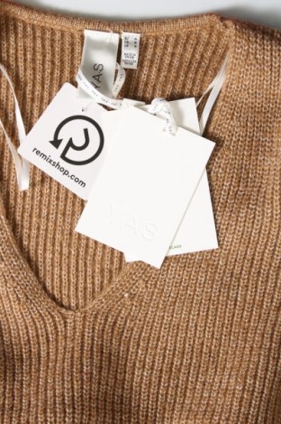 Дамски пуловер Y.A.S, Размер M, Цвят Кафяв, Цена 46,20 лв.