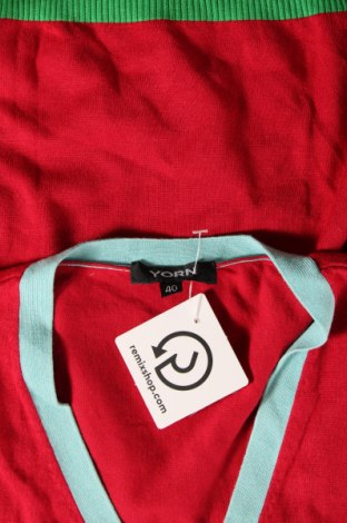 Γυναικείο πουλόβερ Yorn, Μέγεθος M, Χρώμα Κόκκινο, Τιμή 4,31 €