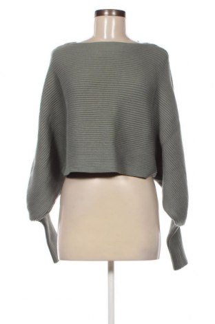 Дамски пуловер Zara, Размер M, Цвят Зелен, Цена 19,99 лв.