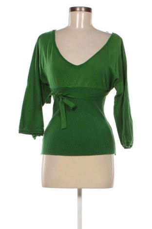 Дамски пуловер Zara, Размер M, Цвят Зелен, Цена 12,00 лв.
