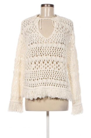 Дамски пуловер Zara, Размер S, Цвят Бял, Цена 54,00 лв.