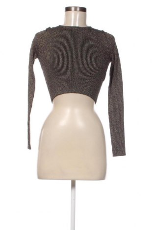 Дамски пуловер Zara, Размер S, Цвят Златист, Цена 5,40 лв.
