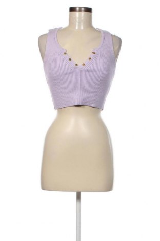 Pulover de femei Zara, Mărime L, Culoare Mov, Preț 17,76 Lei