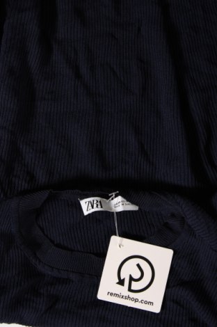 Pulover de femei Zara, Mărime M, Culoare Albastru, Preț 65,79 Lei