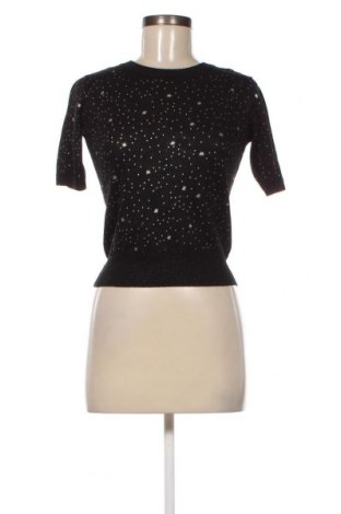 Дамски пуловер Zara Knitwear, Размер S, Цвят Черен, Цена 12,00 лв.