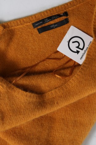 Дамски пуловер Zara Knitwear, Размер S, Цвят Жълт, Цена 7,00 лв.