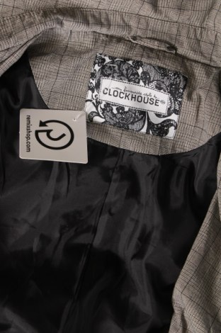 Damen Trenchcoat Clockhouse, Größe XS, Farbe Mehrfarbig, Preis 7,83 €