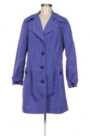 Damen Trench Coat Marks & Spencer, Größe L, Farbe Blau, Preis € 12,11