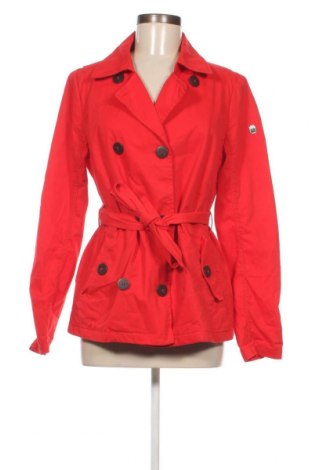 Damen Trenchcoat Q/S by S.Oliver, Größe M, Farbe Rot, Preis 10,96 €