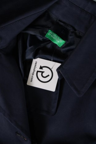 Damen Trenchcoat United Colors Of Benetton, Größe XS, Farbe Blau, Preis 20,15 €