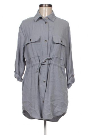 Damen Trench Coat Zara, Größe S, Farbe Blau, Preis € 11,94