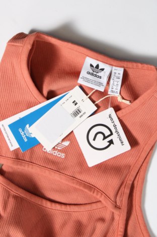 Γυναίκειο αθλητικό τοπ Adidas Originals, Μέγεθος M, Χρώμα Καφέ, Τιμή 37,11 €